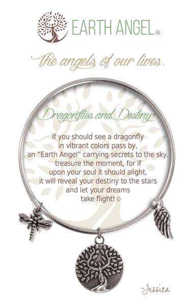 Earth Angel Bracelet - "Dragonflies and Destiny"