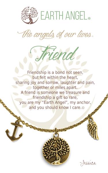 Earth Angel Necklace - "Friend"