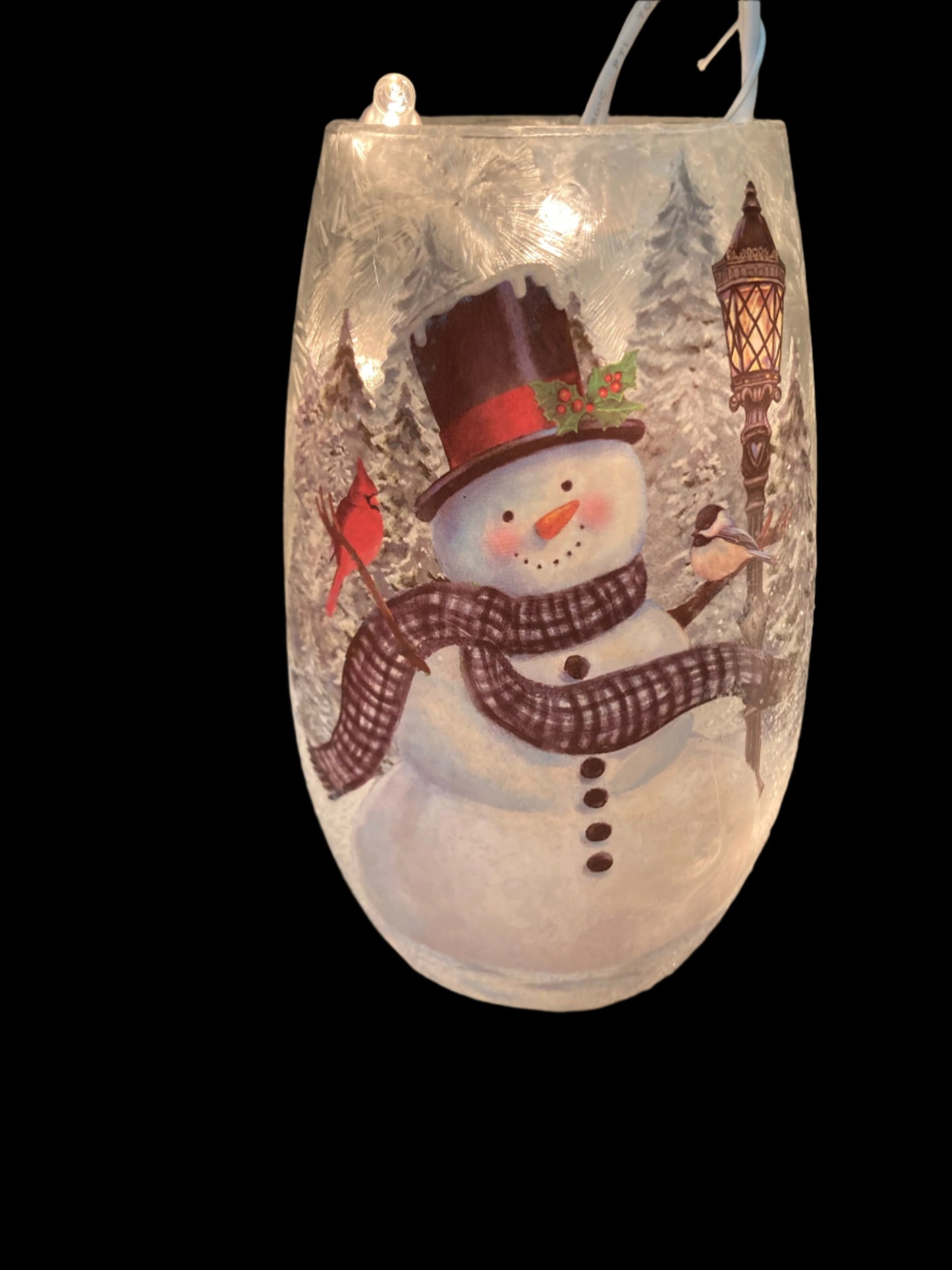 Christmas - Snowman Lamp