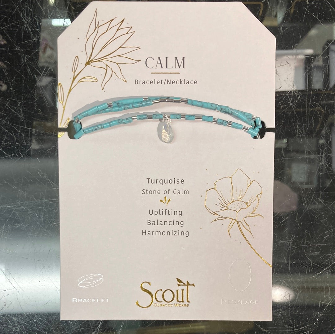 Scout - Bracelet/Necklace - Calm - Turquoise