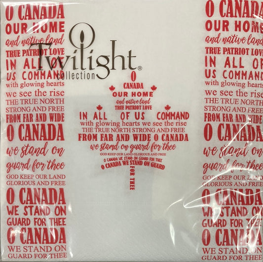 Napkins - Lunch - Oh Canada