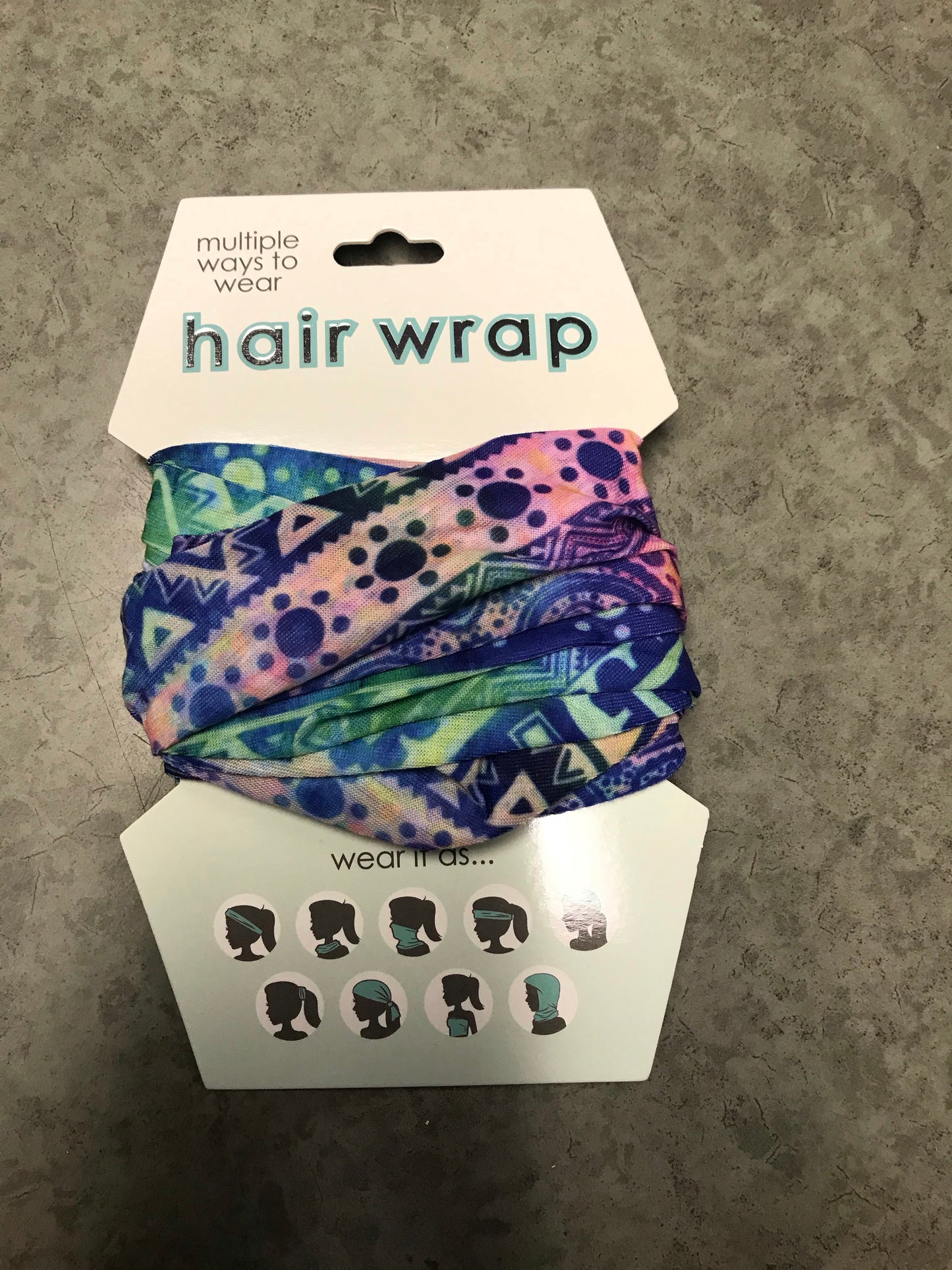 Hair Wrap - Pastel Tribal