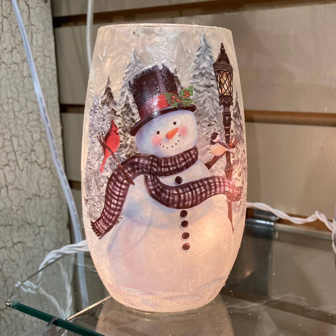 Christmas - Smowman Lamp