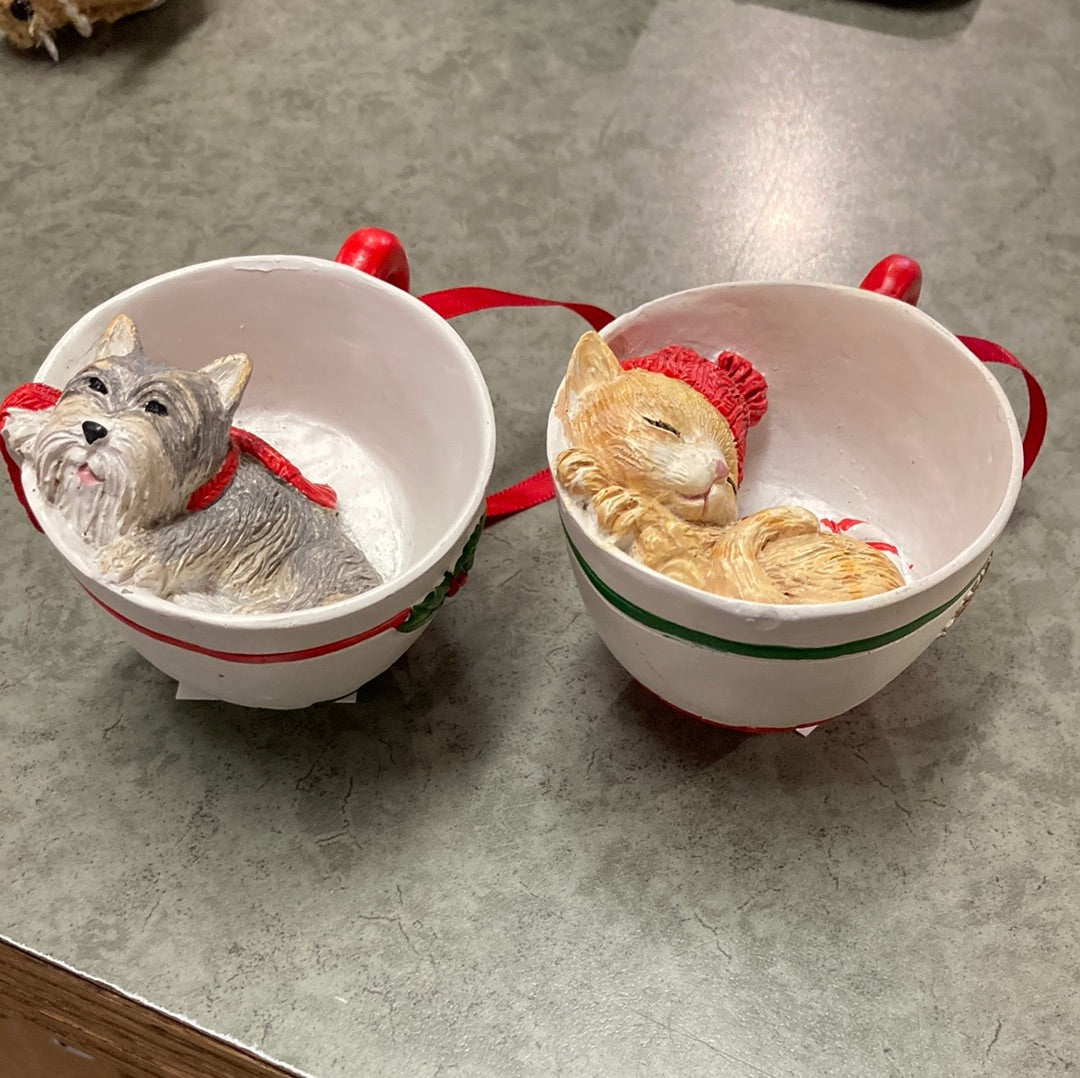 Christmas - Teacup Ornament