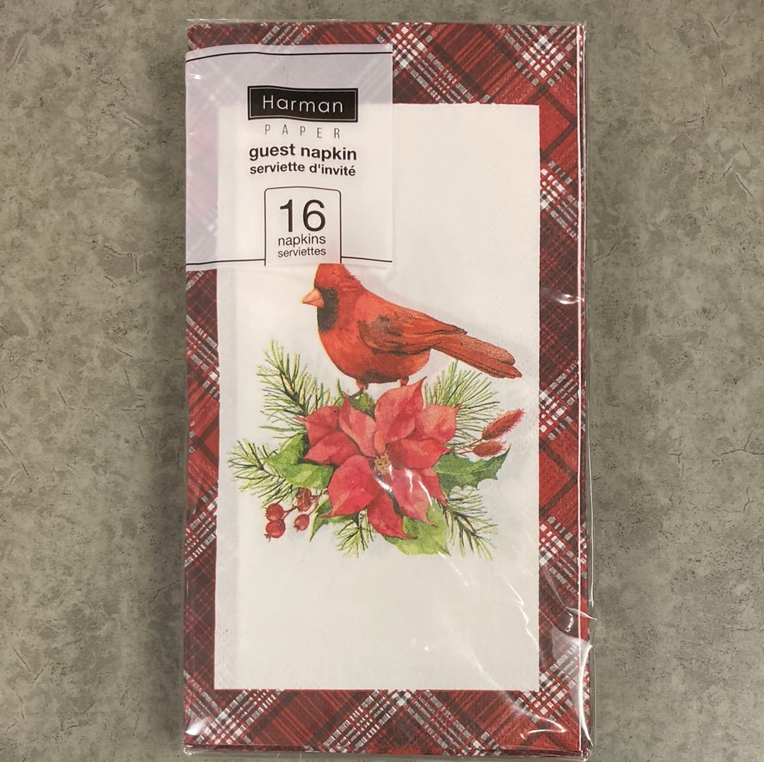 Christmas - Napkins - Cardinal