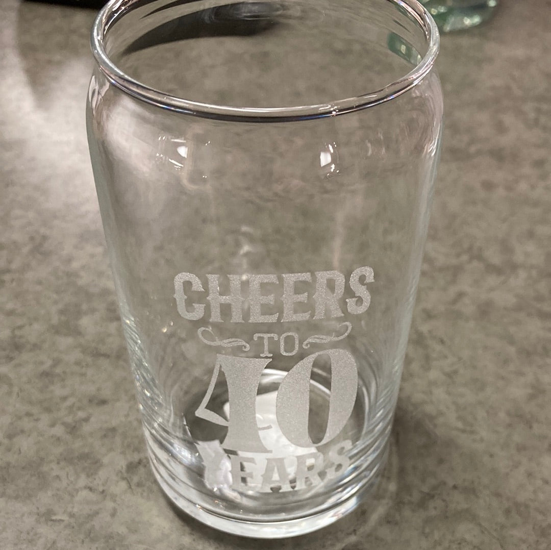 Drinkware - 15 oz. Beer Glass