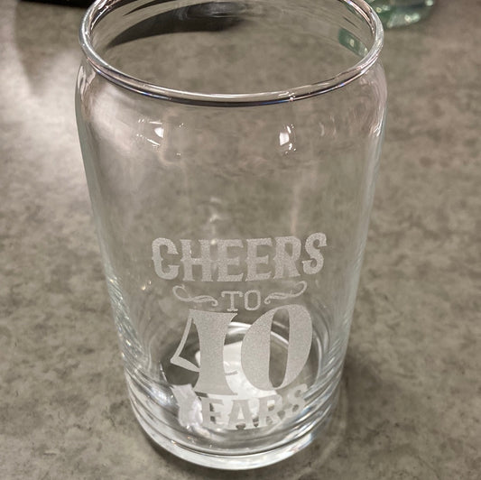 Drinkware - 15 oz. Beer Glass