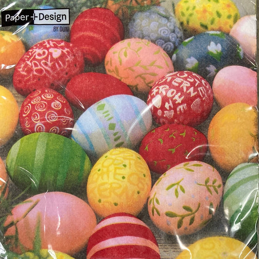 Napkins - Lunch - Colourful Eggs