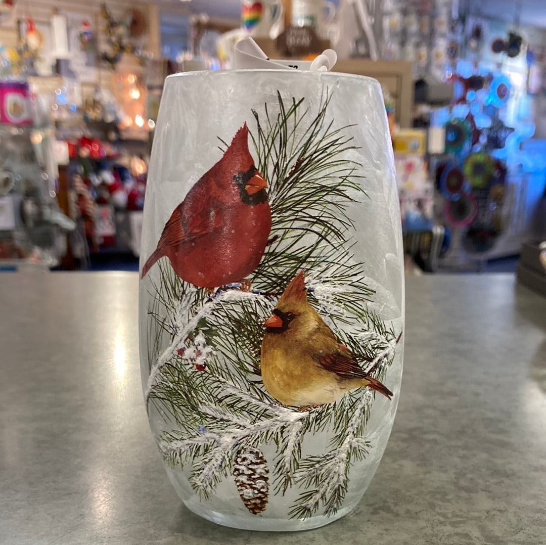 Christmas - Small Cardinal Lamp
