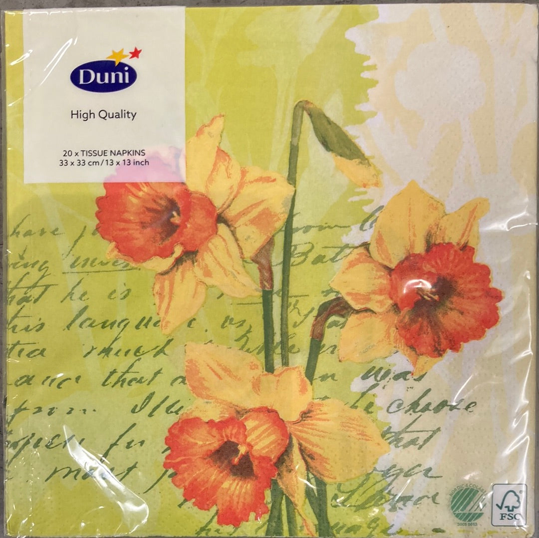 Napkins - Lunch - Spring Flowers
