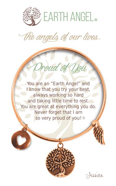 Earth Angel Bracelet - "Proud of You"