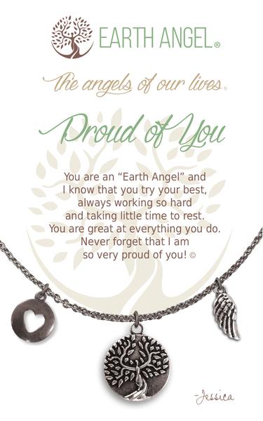 Earth Angel Necklace - "Proud of You"