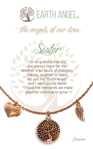 Earth Angel Necklace - "Sister"